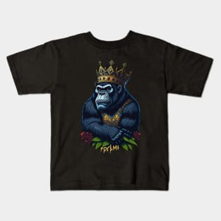 Gorilla king Kids T-Shirt